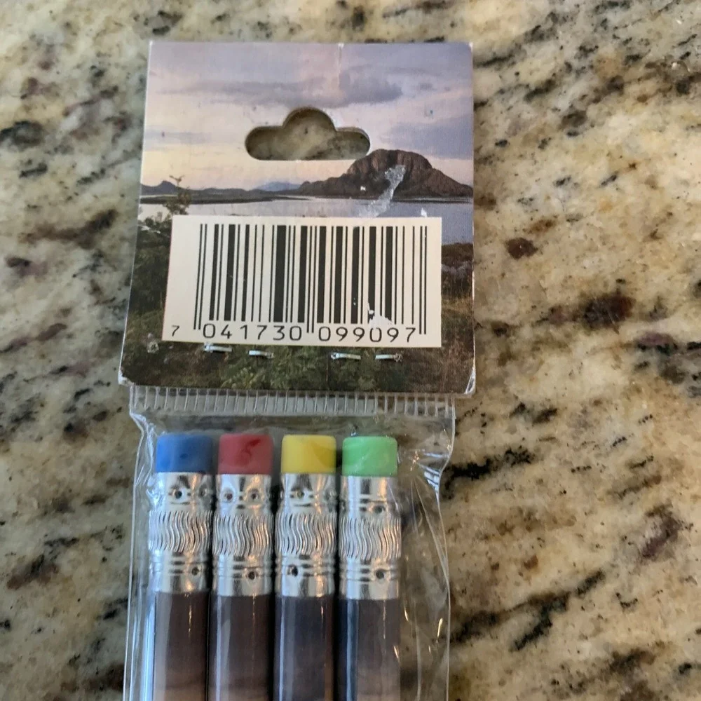 Ny‎ Form Norway Troll Pencils Package Of 4 New